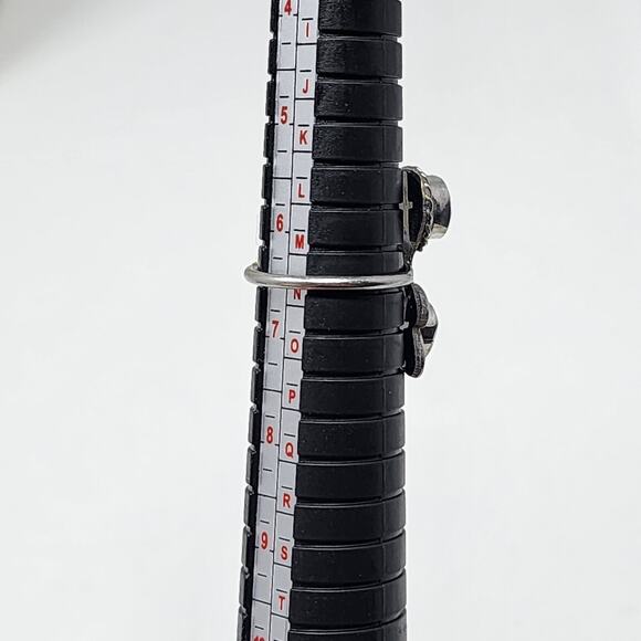 Vintage Sterling Silver Genuine Turquoise Native American Ring - Picture 4 of 5